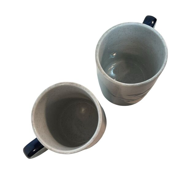 VTG 1970s Seagull Beach Coffee Mugs Smith Western Set of 2 MCM Japan 14 Oz - Picture 10 of 11